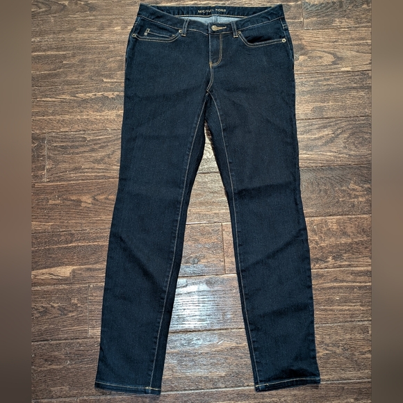 Michael Kors Denim - Michael Kors Dark Wash Denim Skinny Jeans